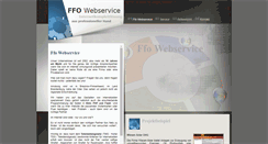 Desktop Screenshot of ffowebservice.de